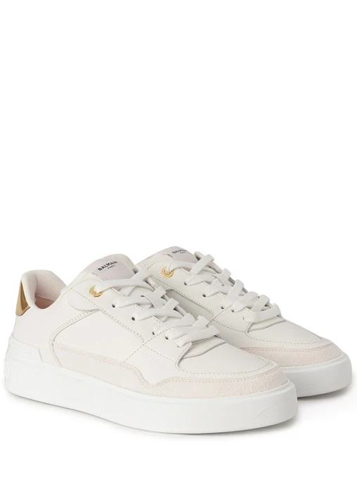 Кеды кожаные BALMAIN