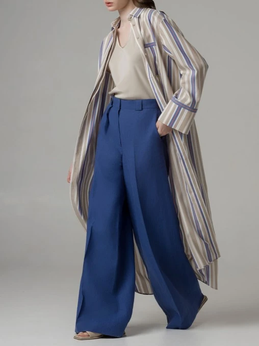 Платье-рубашка из тенселя IRKE