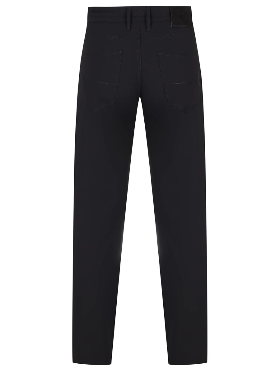 Брюки однотонные