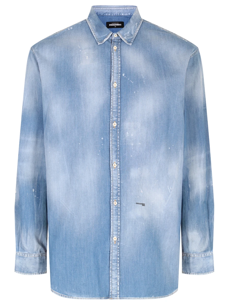 Рубашка Regular Fit джинсовая