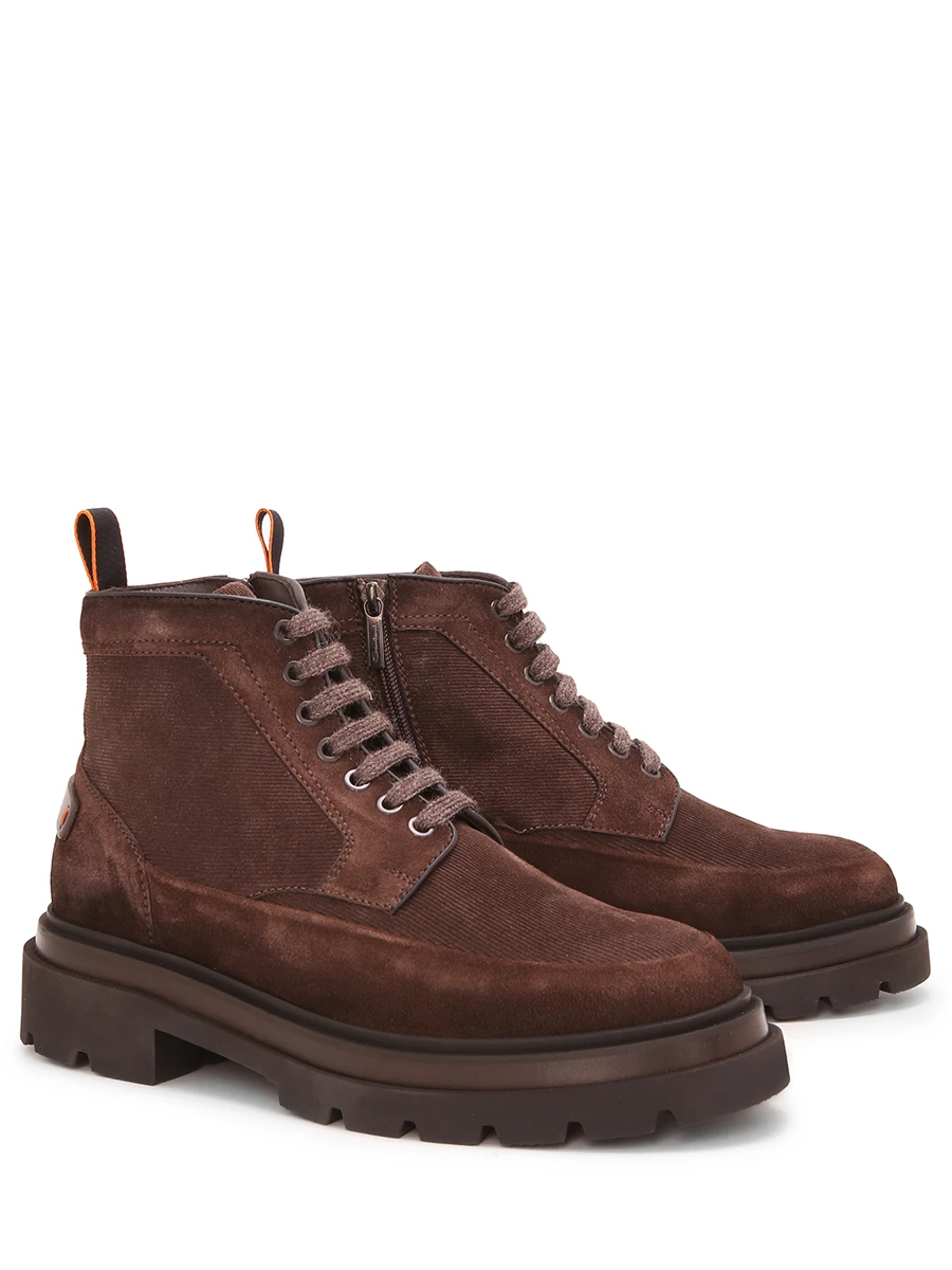 Ботинки комбинированные