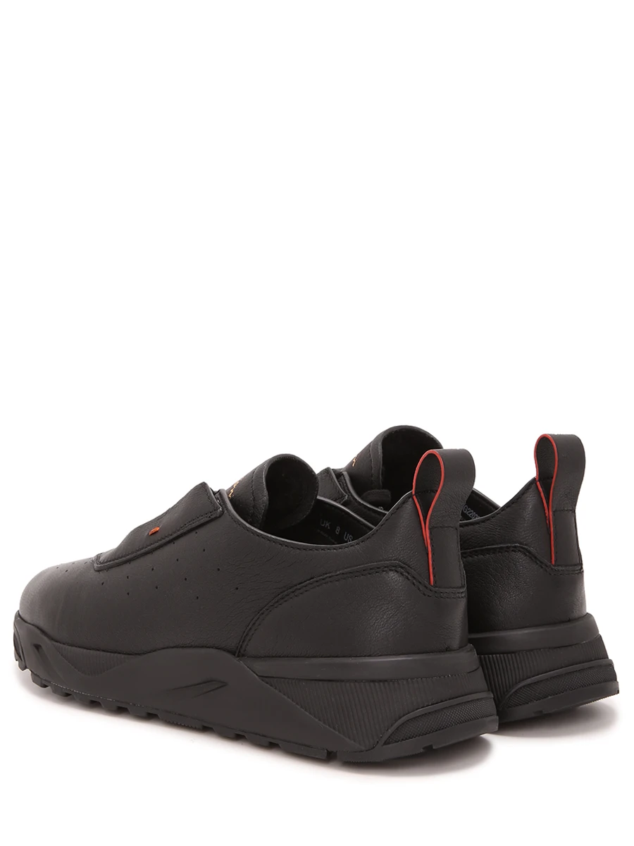 Кроссовки кожаные