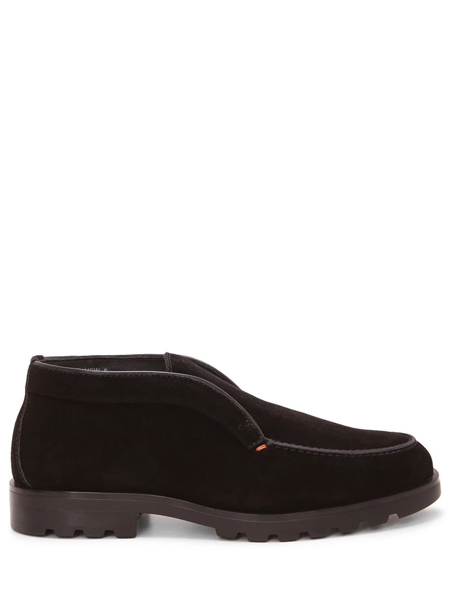 Лоферы замшевые на меху