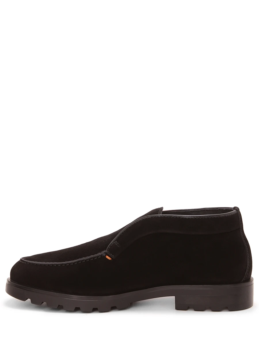 Лоферы замшевые на меху