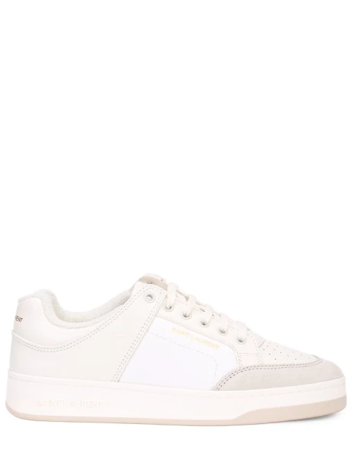 Кеды комбинированные SAINT LAURENT