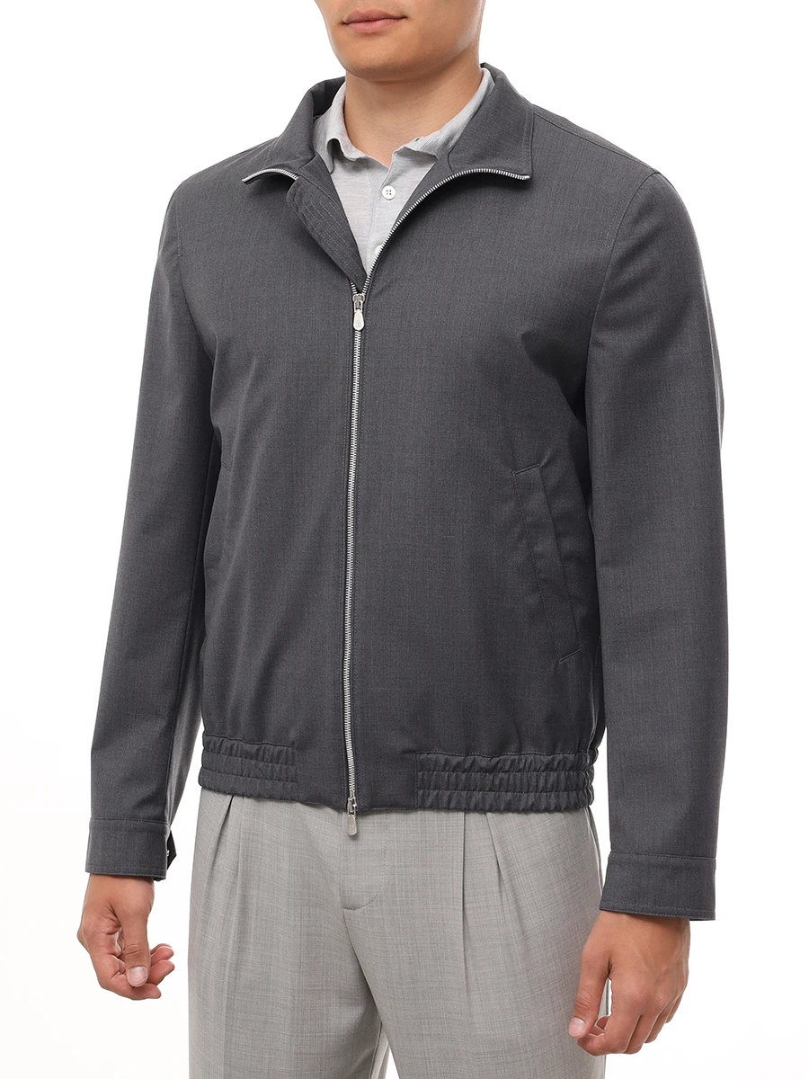 Бомбер шерстяной