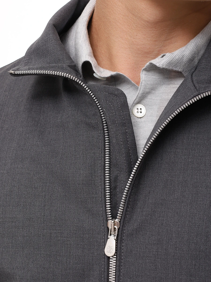 Бомбер шерстяной