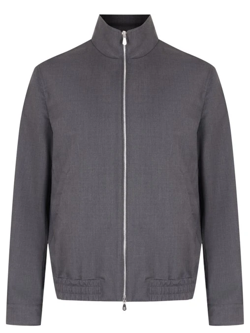 Бомбер шерстяной BRUNELLO CUCINELLI
