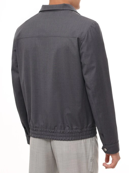 Бомбер шерстяной BRUNELLO CUCINELLI