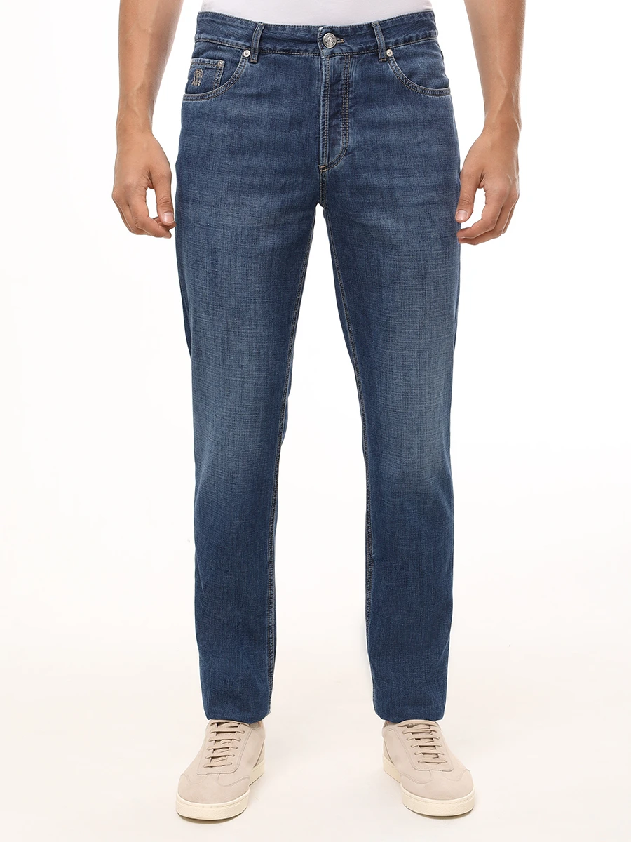 Джинсы Traditional Fit хлопковые