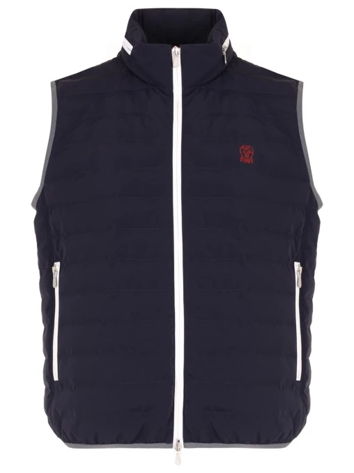 Жилет стеганый BRUNELLO CUCINELLI