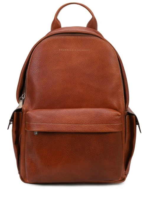 Рюкзак кожаный BRUNELLO CUCINELLI