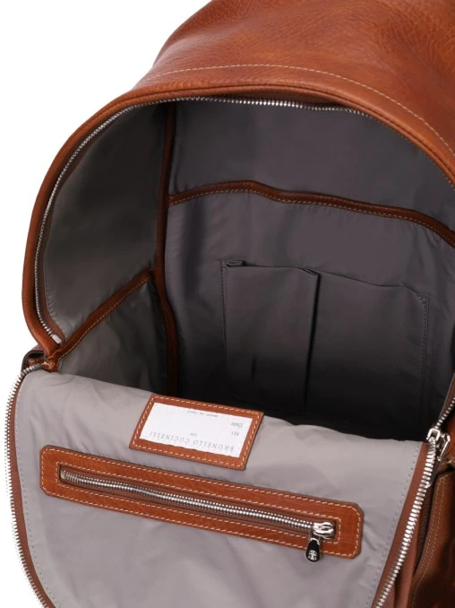 Рюкзак кожаный BRUNELLO CUCINELLI