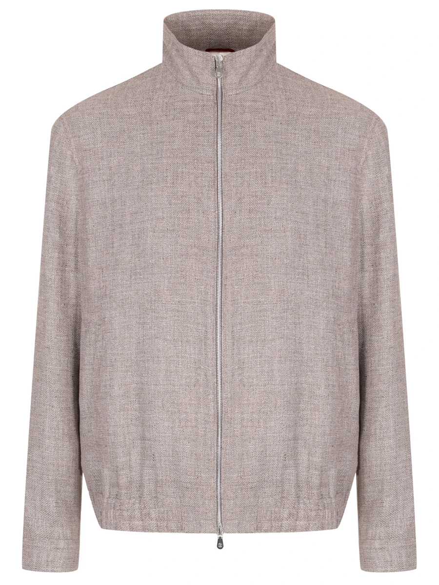 Бомбер льняной