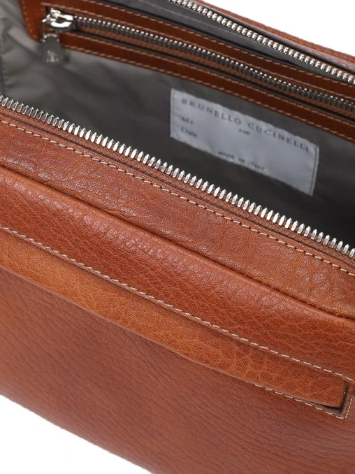 Несессер кожаный BRUNELLO CUCINELLI