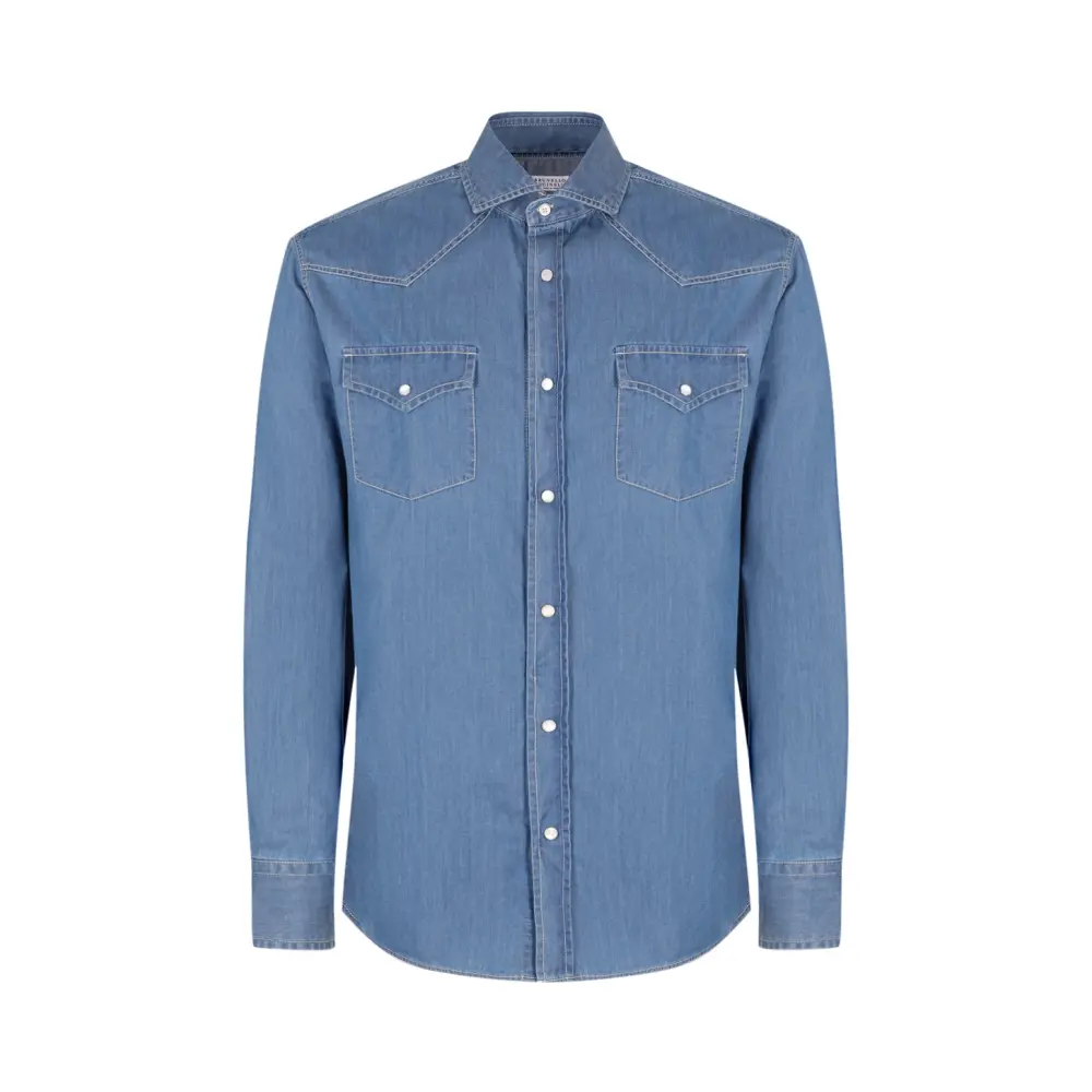 Рубашка Easy Fit хлопковая