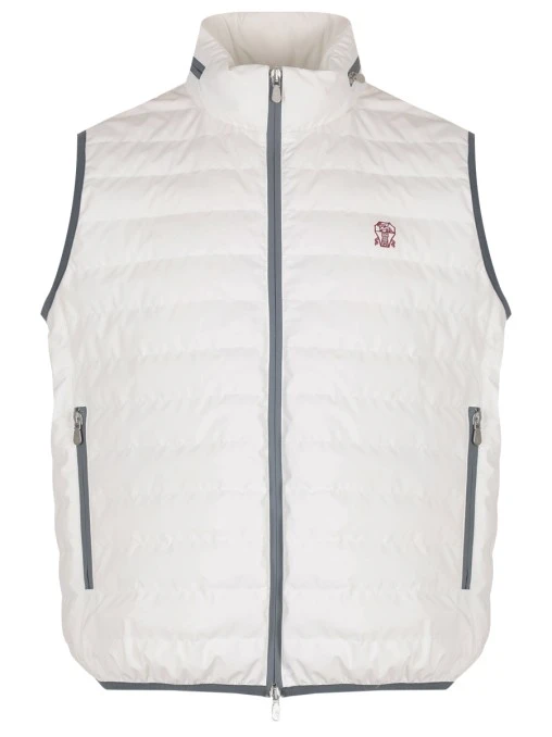 Жилет стеганый BRUNELLO CUCINELLI