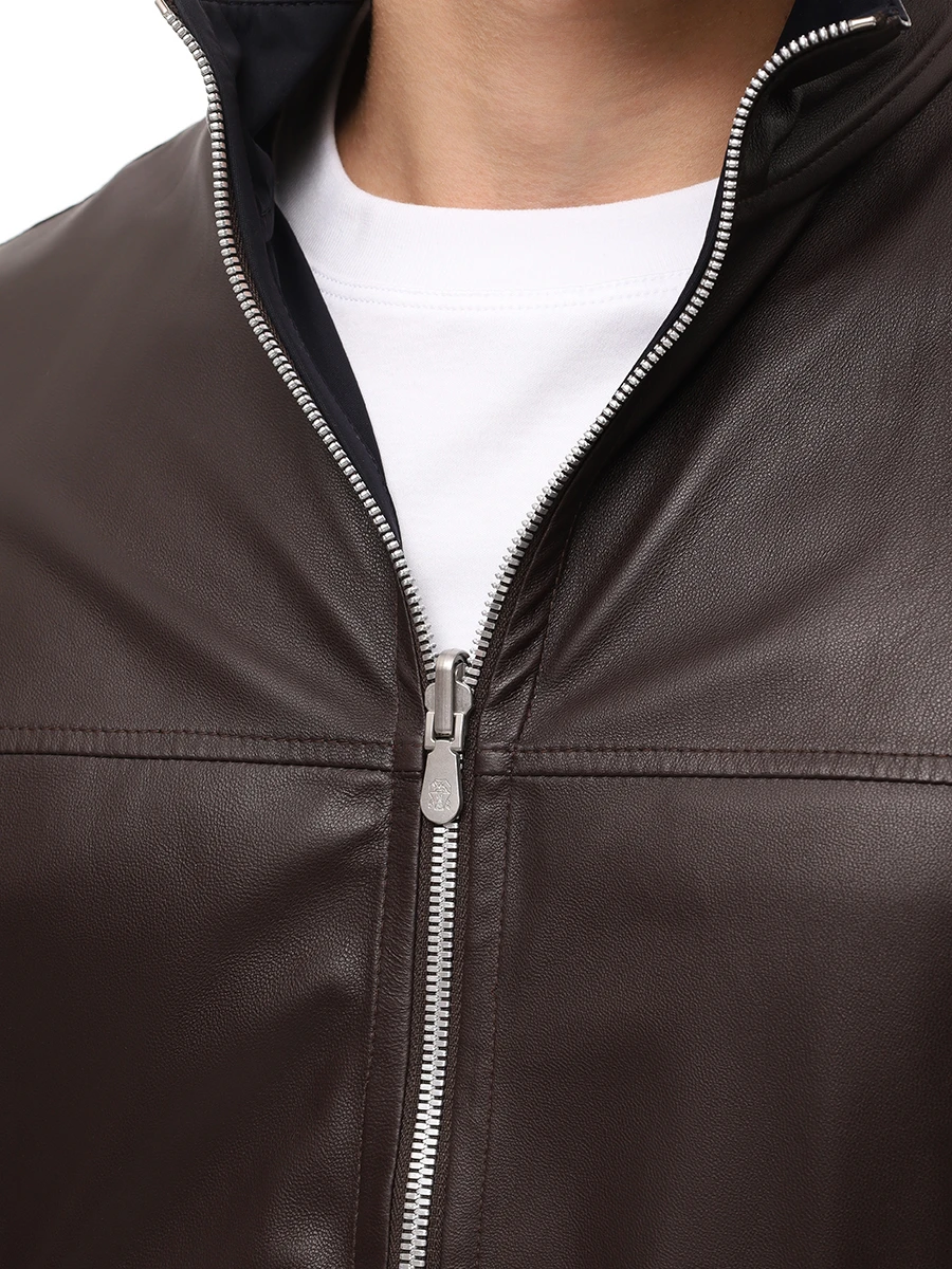 Куртка кожаная двусторонняя