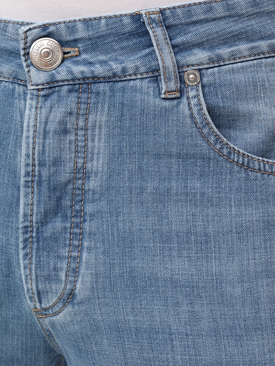 Джинсы Traditional Fit хлопковые