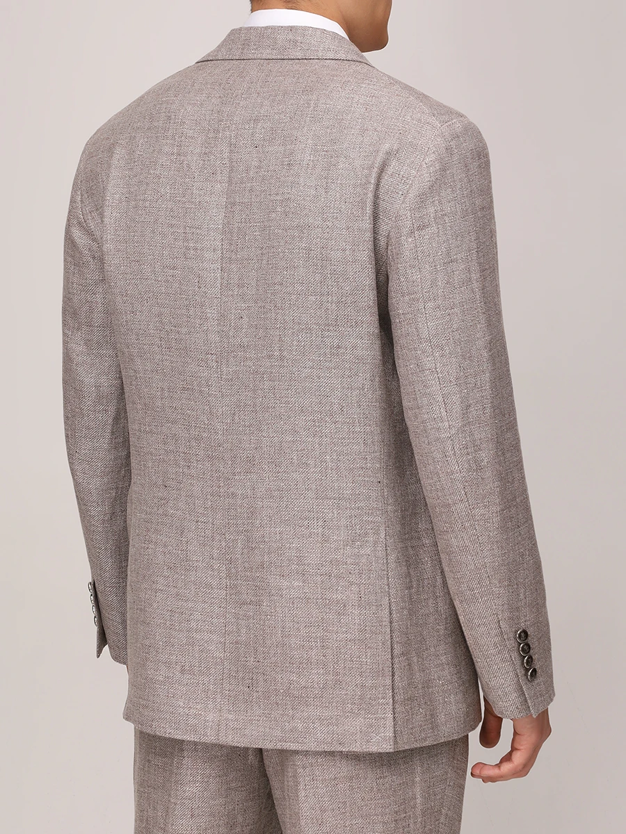 Костюм изо льна и шерсти