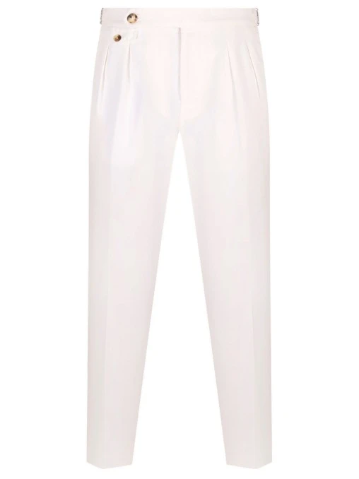 Брюки Tailor Fit хлопковые BRUNELLO CUCINELLI