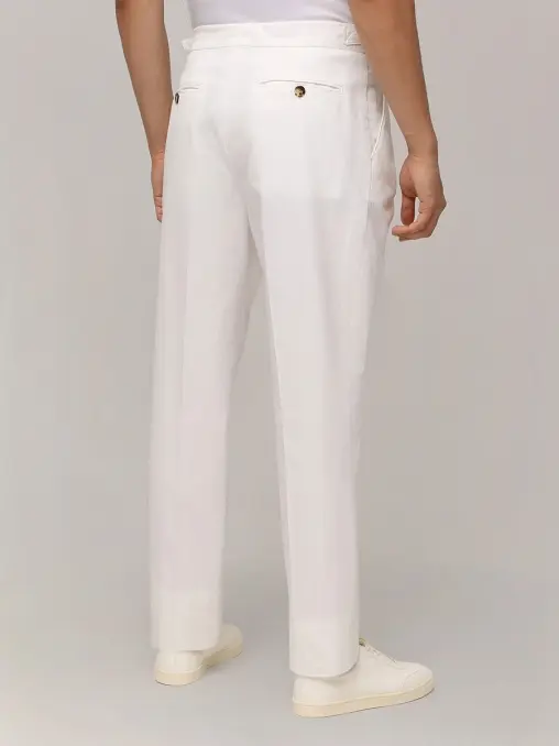 Брюки Tailor Fit хлопковые BRUNELLO CUCINELLI