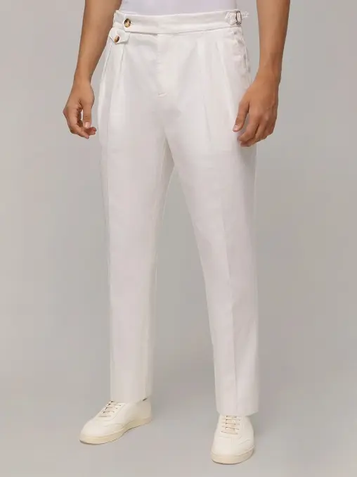Брюки Tailor Fit хлопковые BRUNELLO CUCINELLI