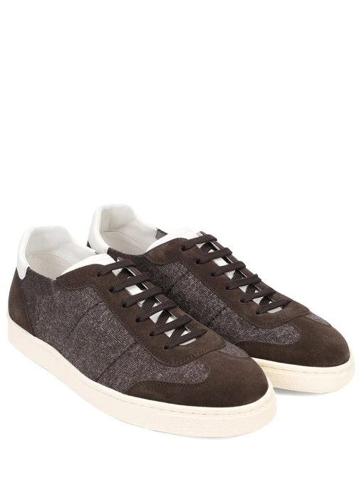 Кеды комбинированные BRUNELLO CUCINELLI