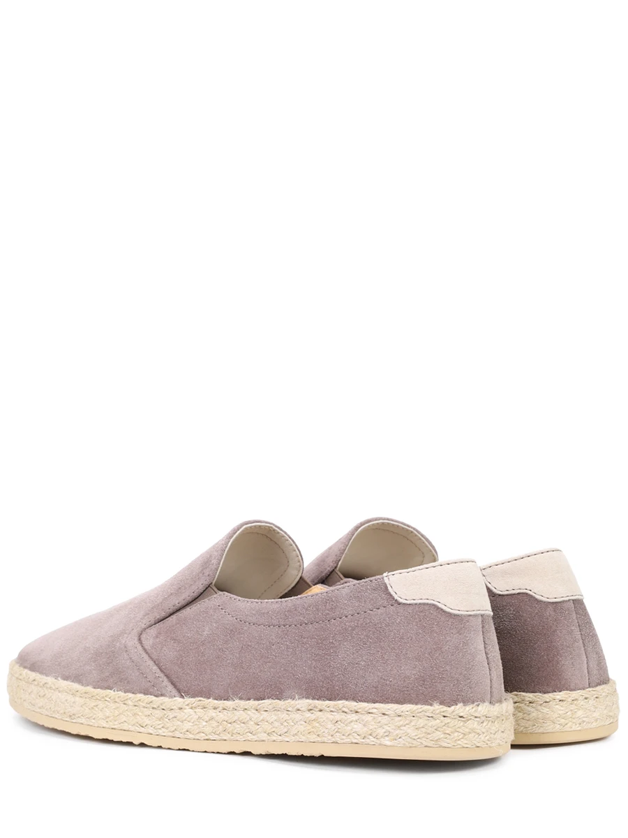 Эспадрильи замшевые