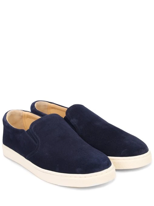 Слипоны замшевые BRUNELLO CUCINELLI