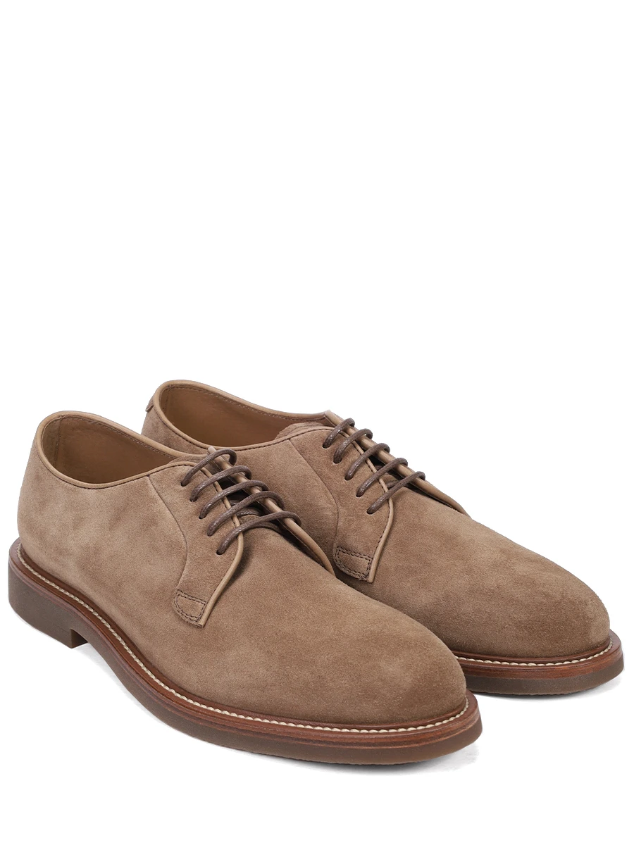 Дерби замшевые