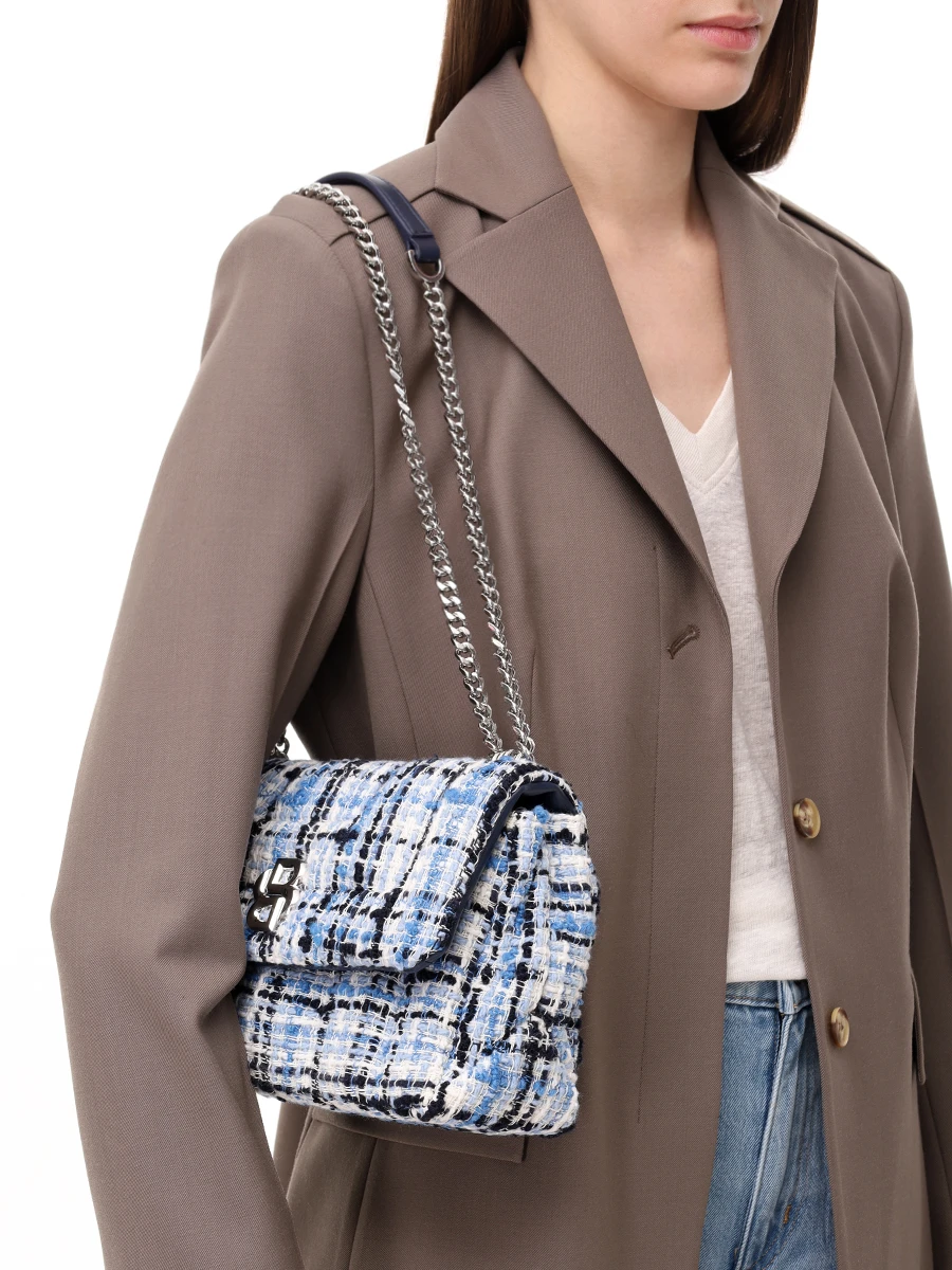 Сумка твидовая