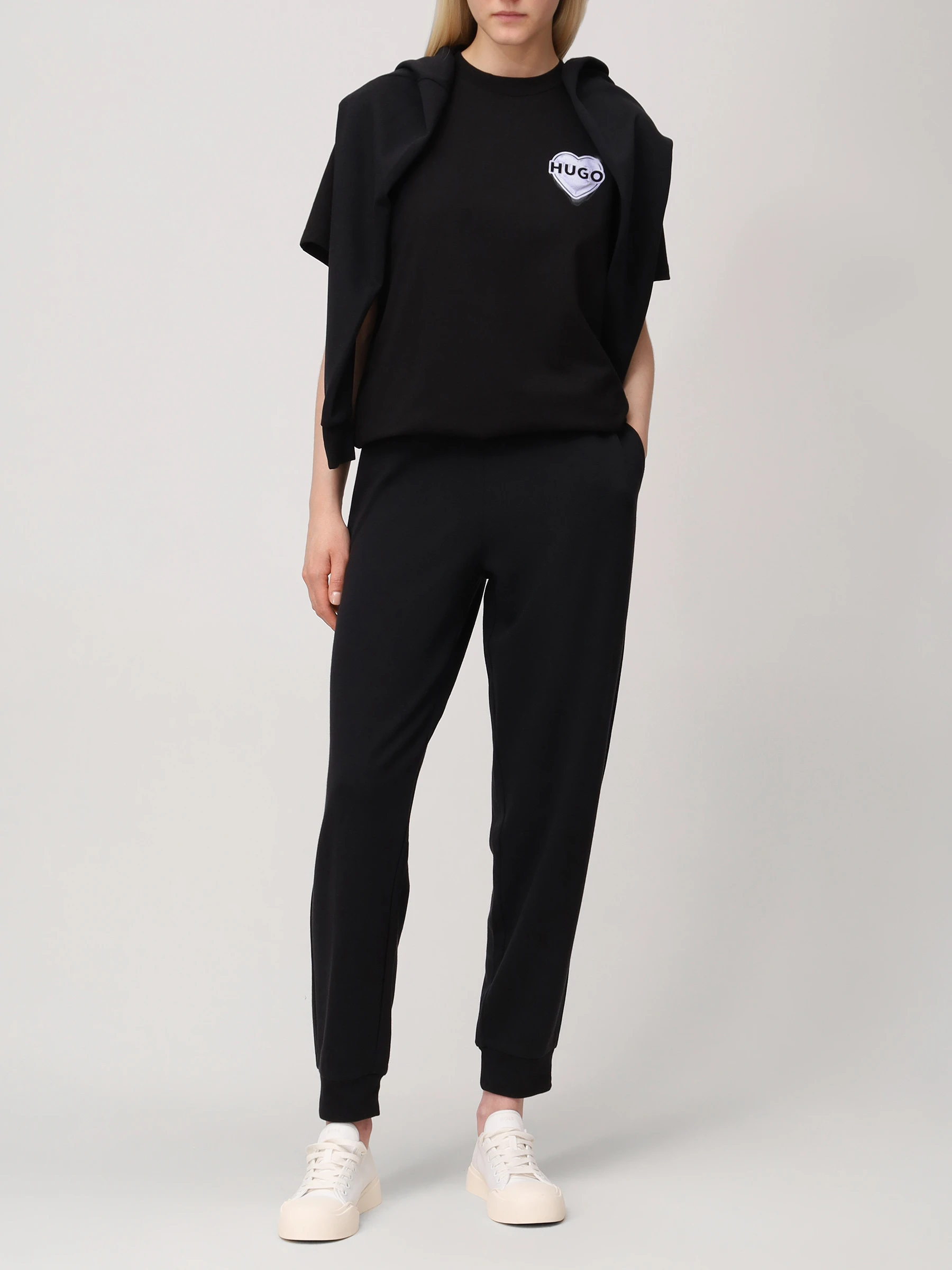 Брюки из хлопка и лиоцелла