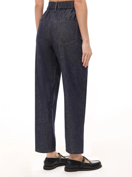 Джинсы хлопковые BRUNELLO CUCINELLI