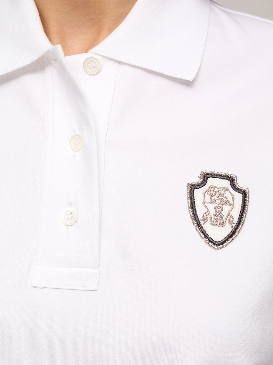 Платье-поло хлопковое