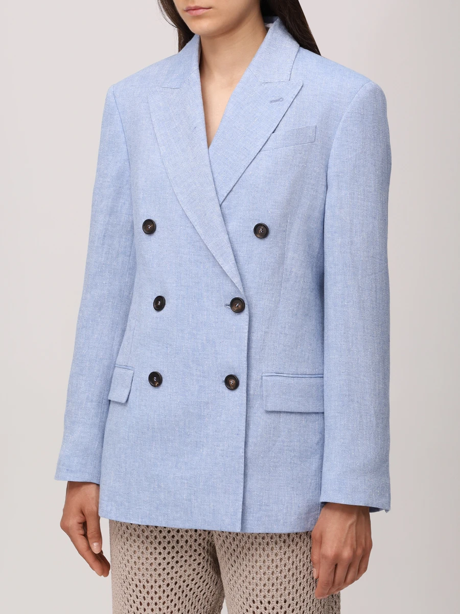 Пиджак льняной