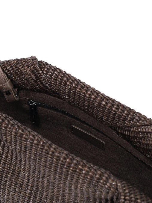 Сумка Pouch Marina из рафии BRUNELLO CUCINELLI