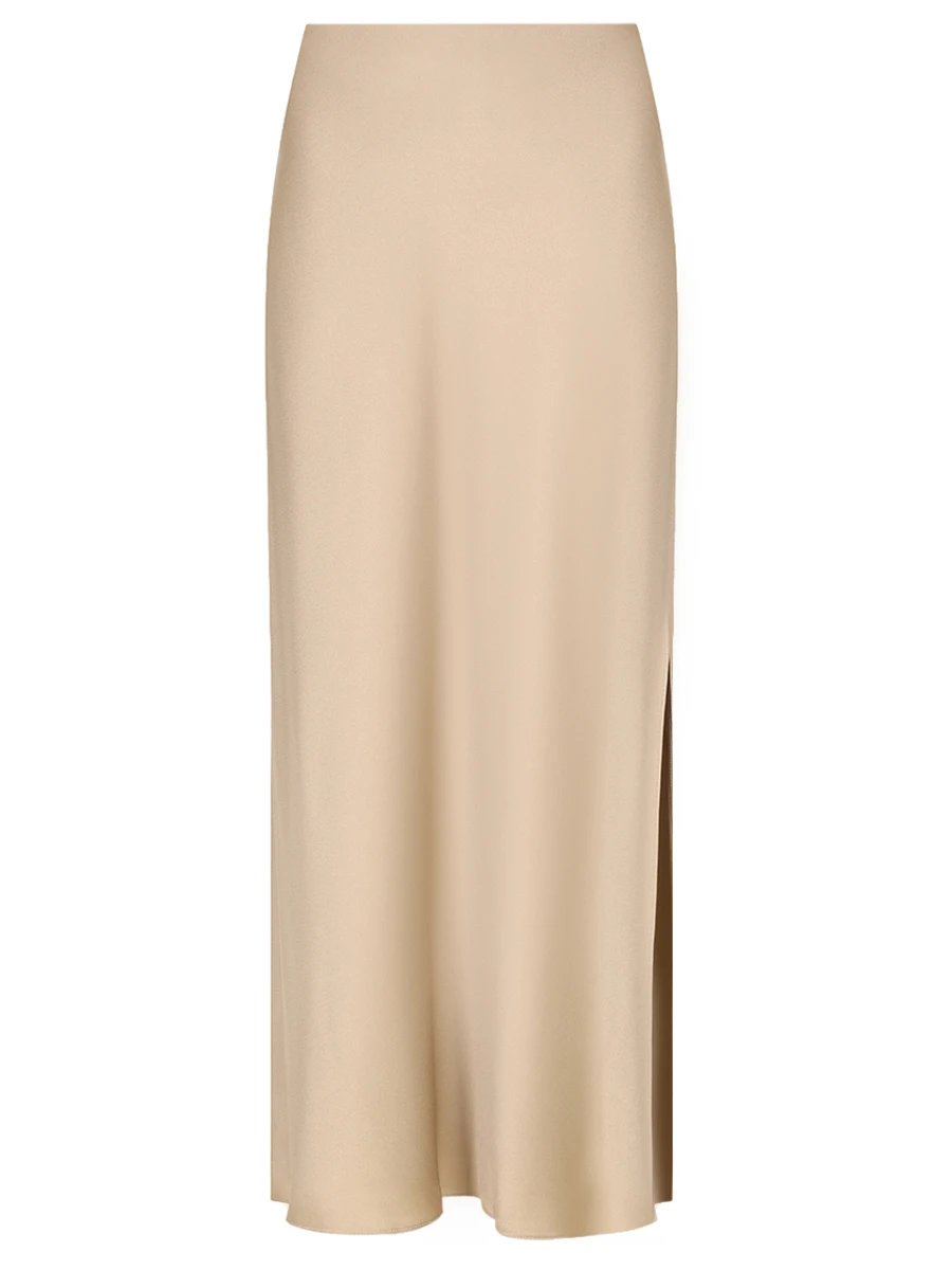 Юбка однотонная