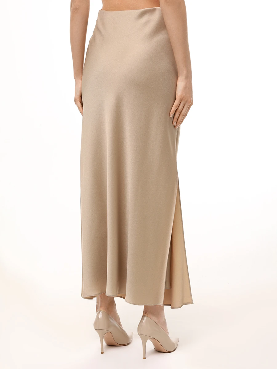 Юбка однотонная