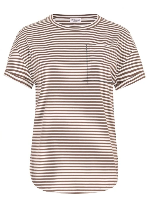 Футболка хлопковая BRUNELLO CUCINELLI
