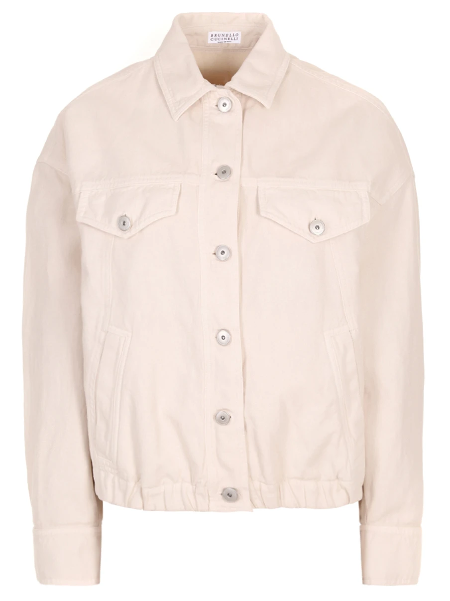 Куртка из хлопка и льна