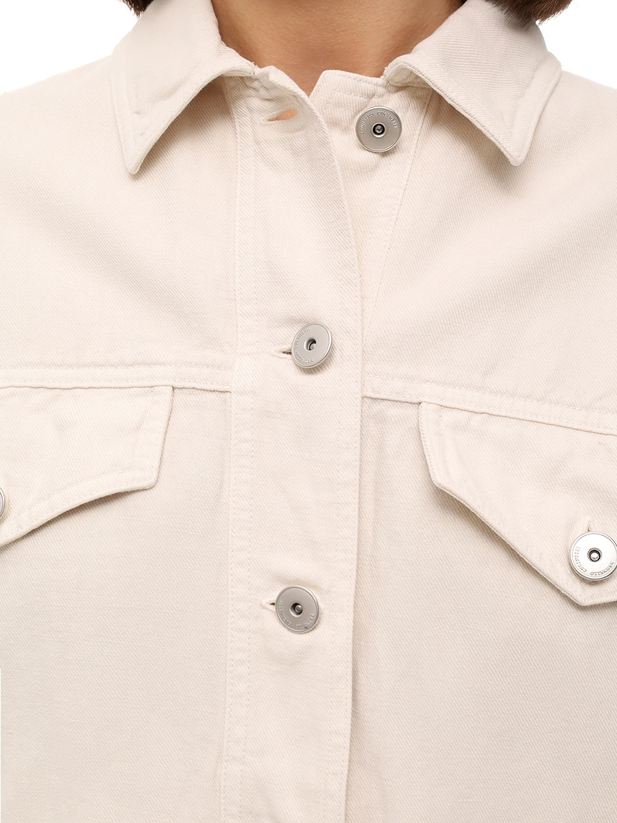 Куртка из хлопка и льна