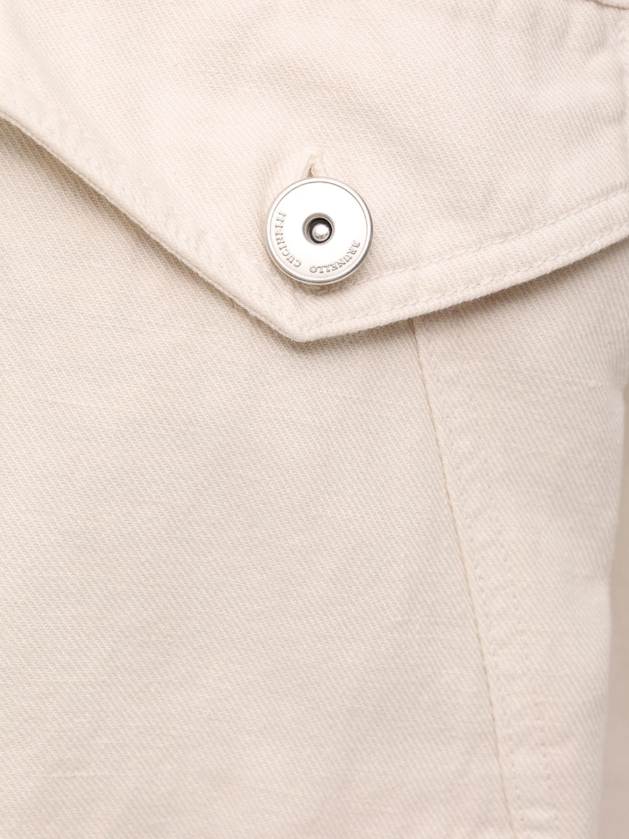 Куртка из хлопка и льна