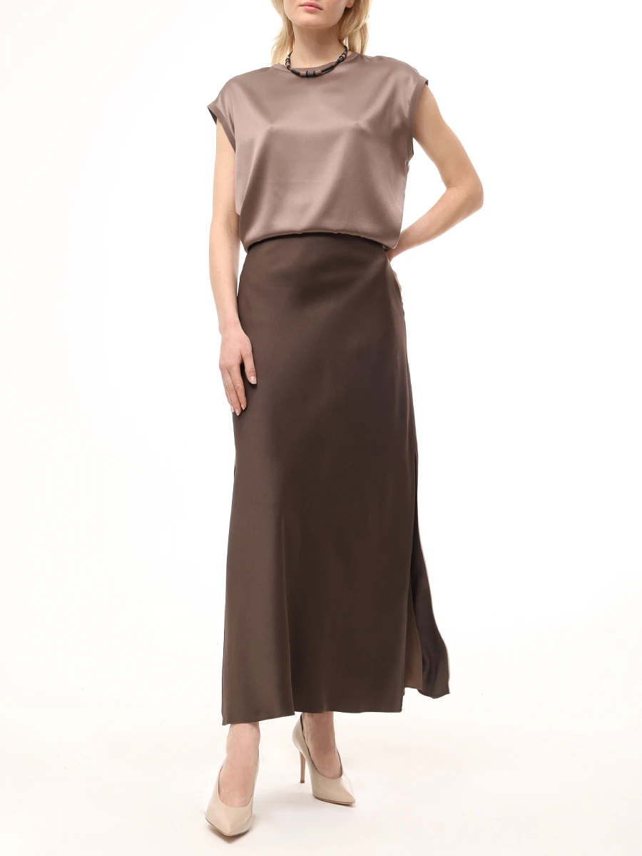 Топ шелковый