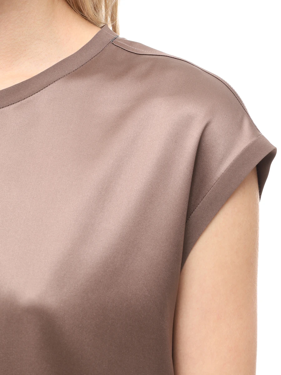 Топ шелковый