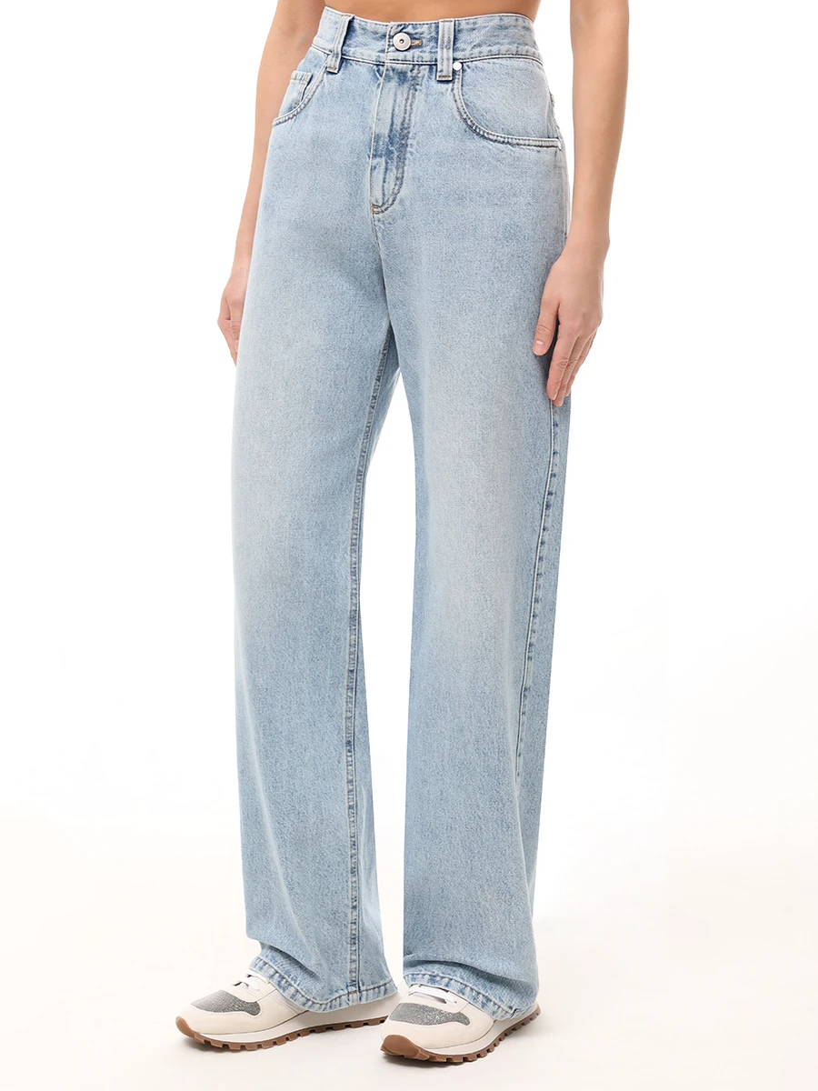 Джинсы хлопковые