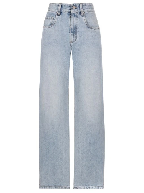 Джинсы хлопковые BRUNELLO CUCINELLI