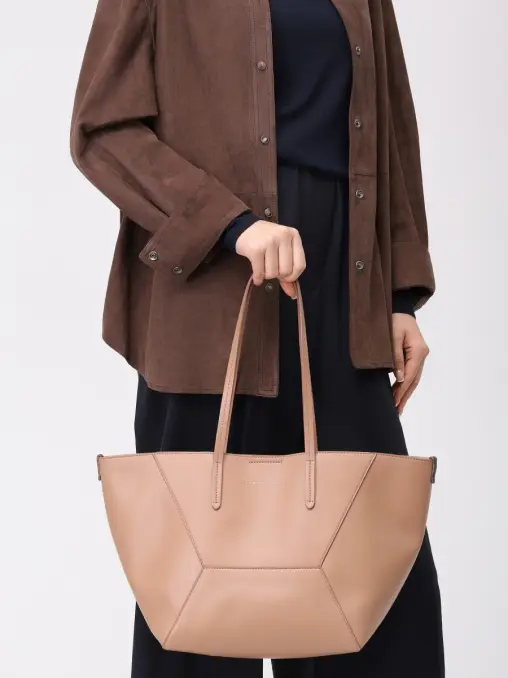 Сумка кожаная BC Duo BRUNELLO CUCINELLI