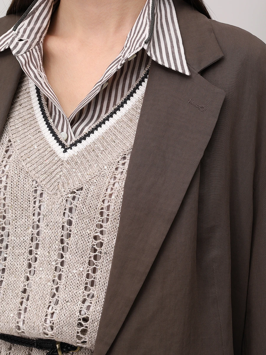 Пиджак хлопковый