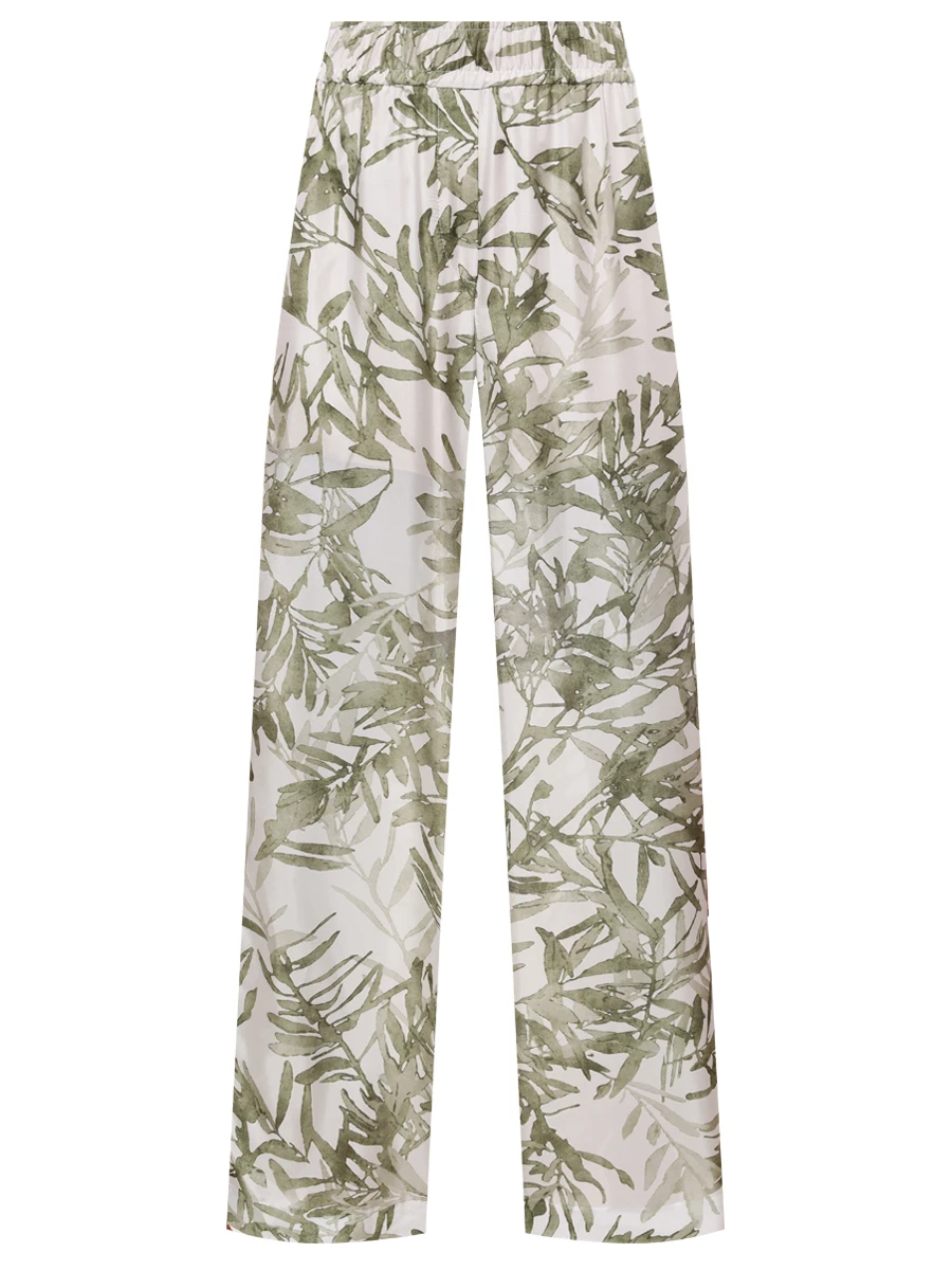 Брюки шелковые